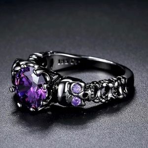 HALLOWEEN 💀 Skull Gotic Ring